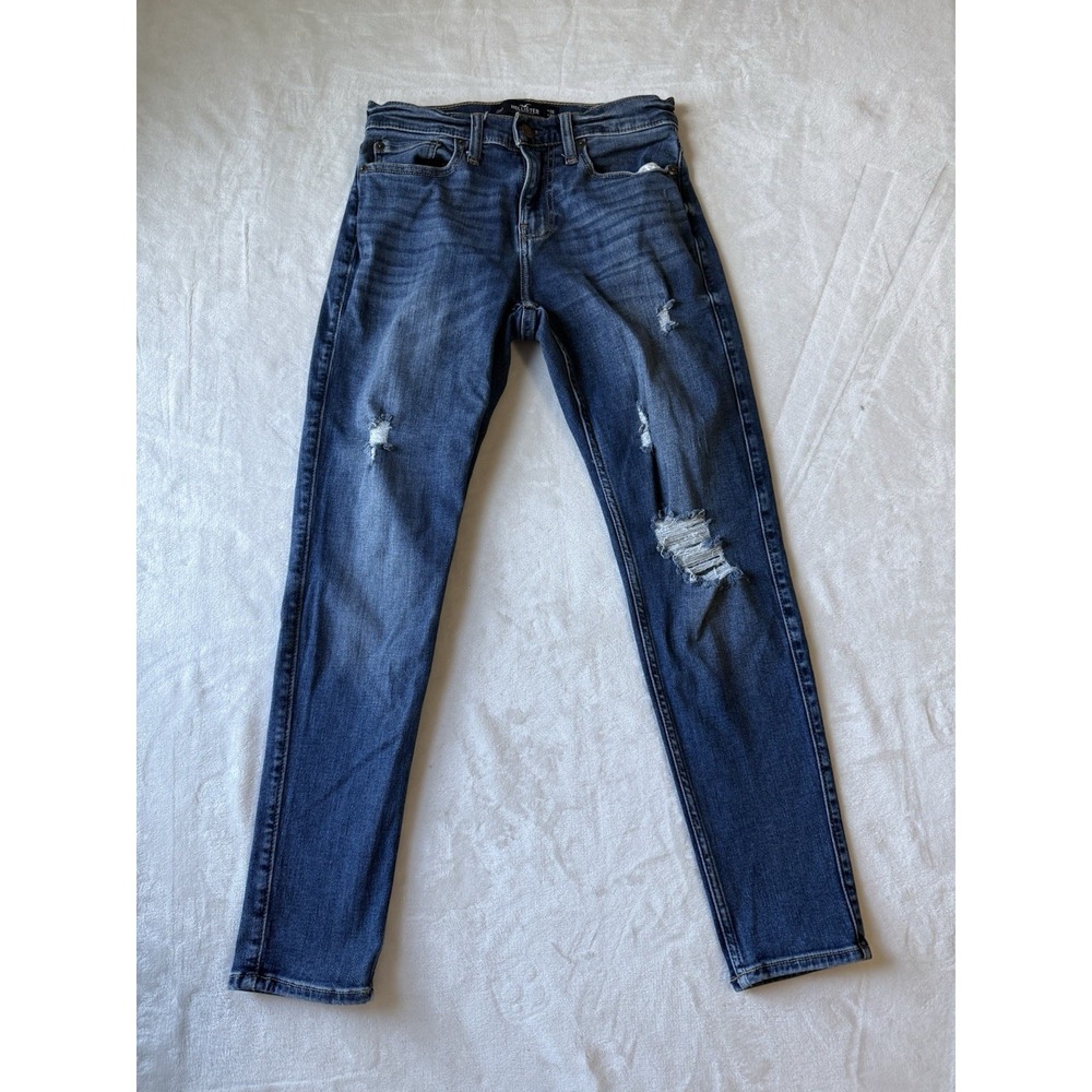Hollister Jeans Advanced Stretch Women's 26x30 Blue Slim Taper NWT